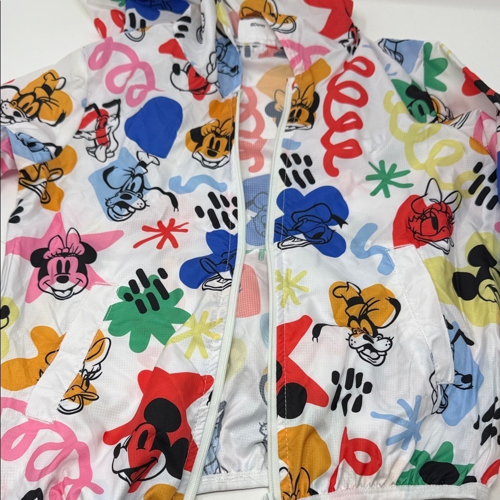 Disney PatPat Colorful Cartoon windbreaker jacket  for Kids Size 5-6y Minnie - Picture 6 of 6